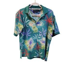 Gant Green Multicolor Casual Button Down Shirt